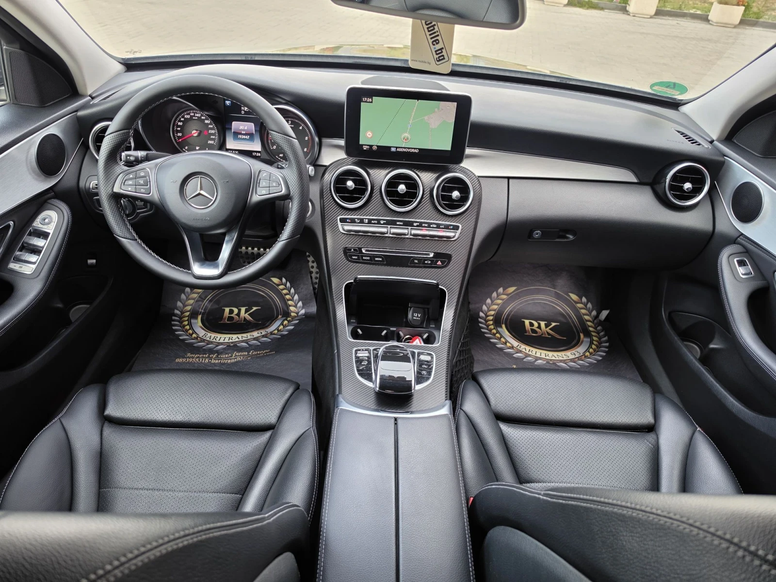 Mercedes-Benz C 220 2.2CDI /AMG-Line/7G-tronik/Ful -led Multibeam , снимка 12 - Автомобили и джипове - 55932123