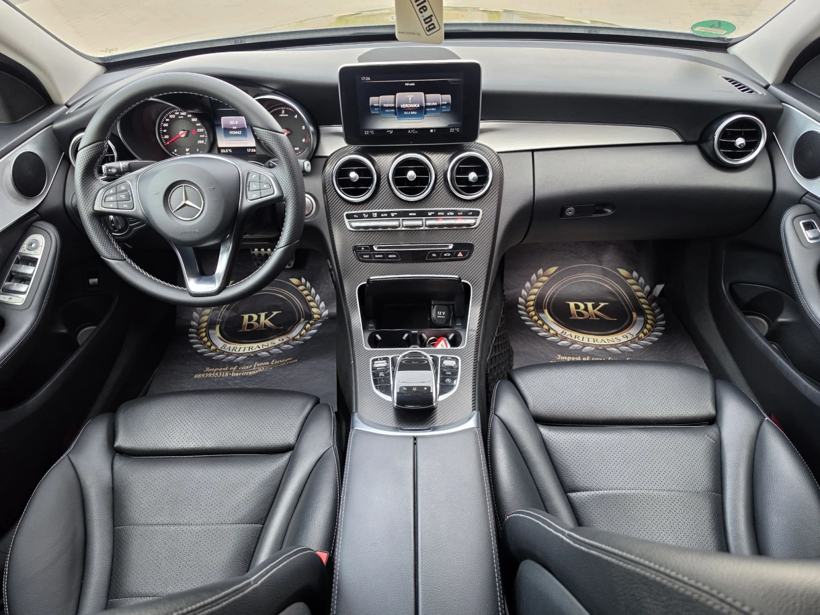 Mercedes-Benz C 220 2.2CDI /AMG-Line/7G-tronik/Ful -led Multibeam , снимка 10 - Автомобили и джипове - 55932123
