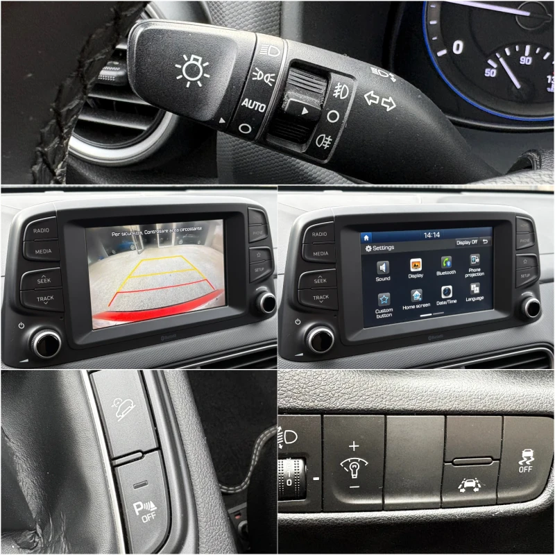 Hyundai Kona 1.6 CRDI, EURO 6D, CAMERA, TOP, снимка 15 - Автомобили и джипове - 53202251