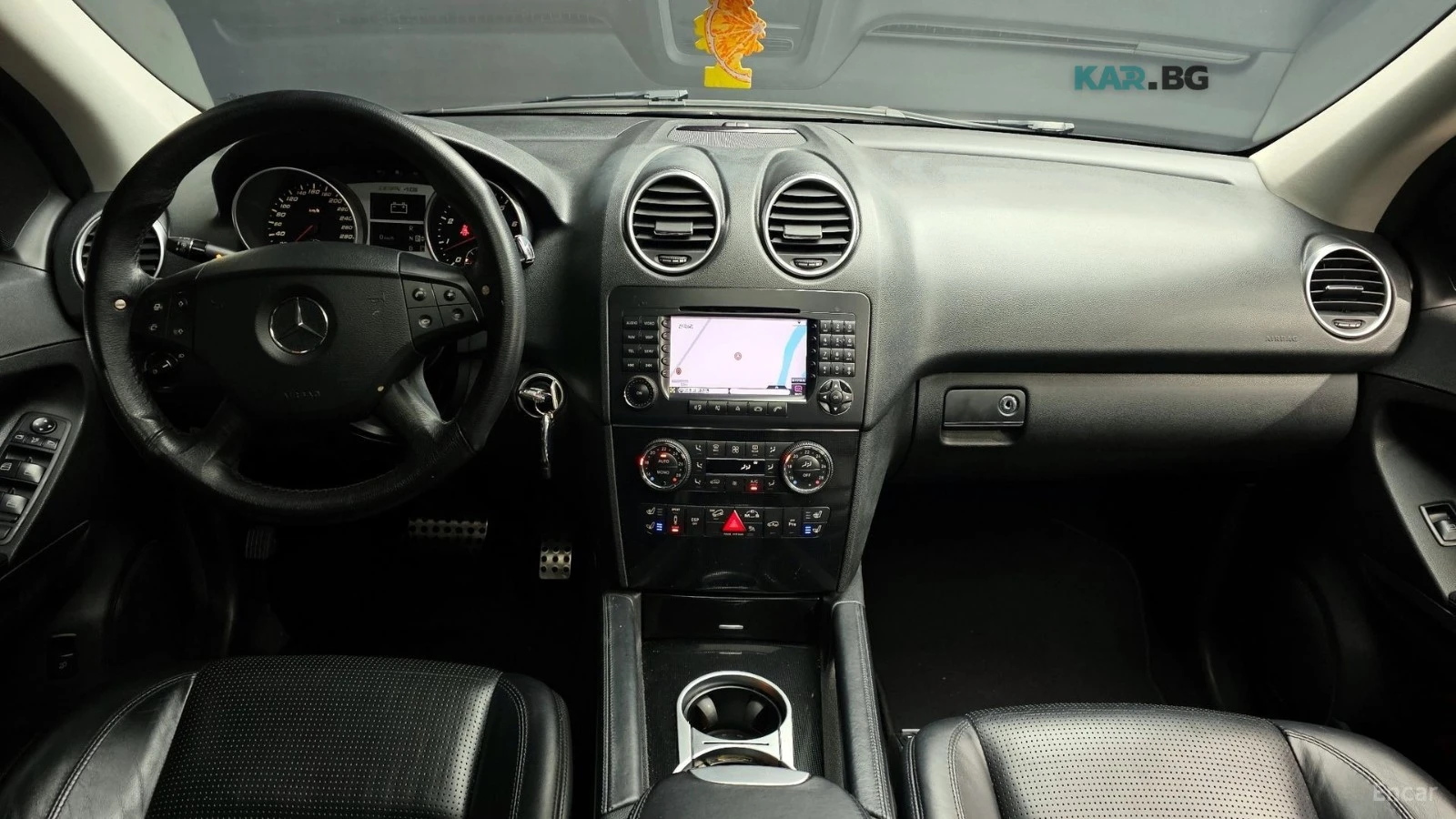 Mercedes-Benz ML 63 AMG 4МАТIC/KEYLESS/NAVIОБДУХВАНЕ, снимка 7 - Автомобили и джипове - 54813085