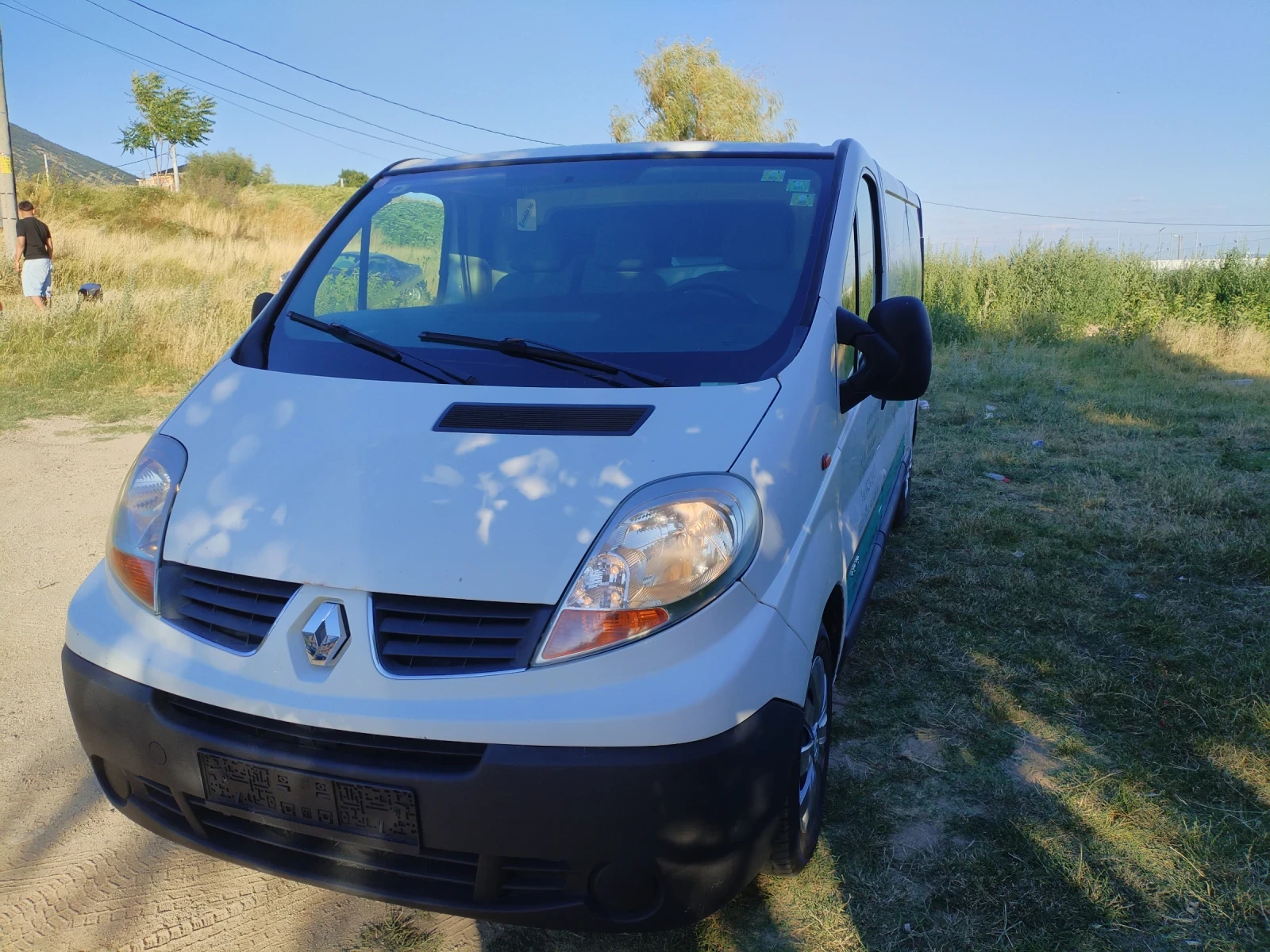Renault Trafic 2.0 DCI 114hp 6ск Климатик MAXI Теглич , снимка 2 - Бусове и автобуси - 55236739