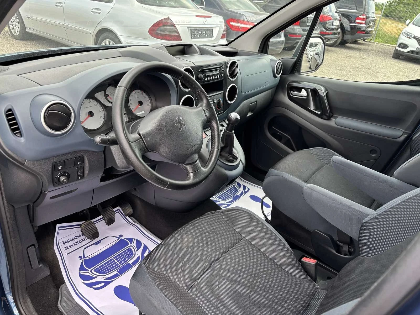 Peugeot Partner 1.6HDI* 90к.с* 5-МЕСТЕН - изображение 10