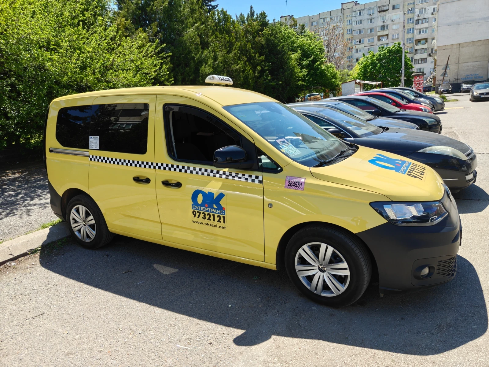 VW Caddy Taxi, снимка 6 - Автомобили и джипове - 54428033
