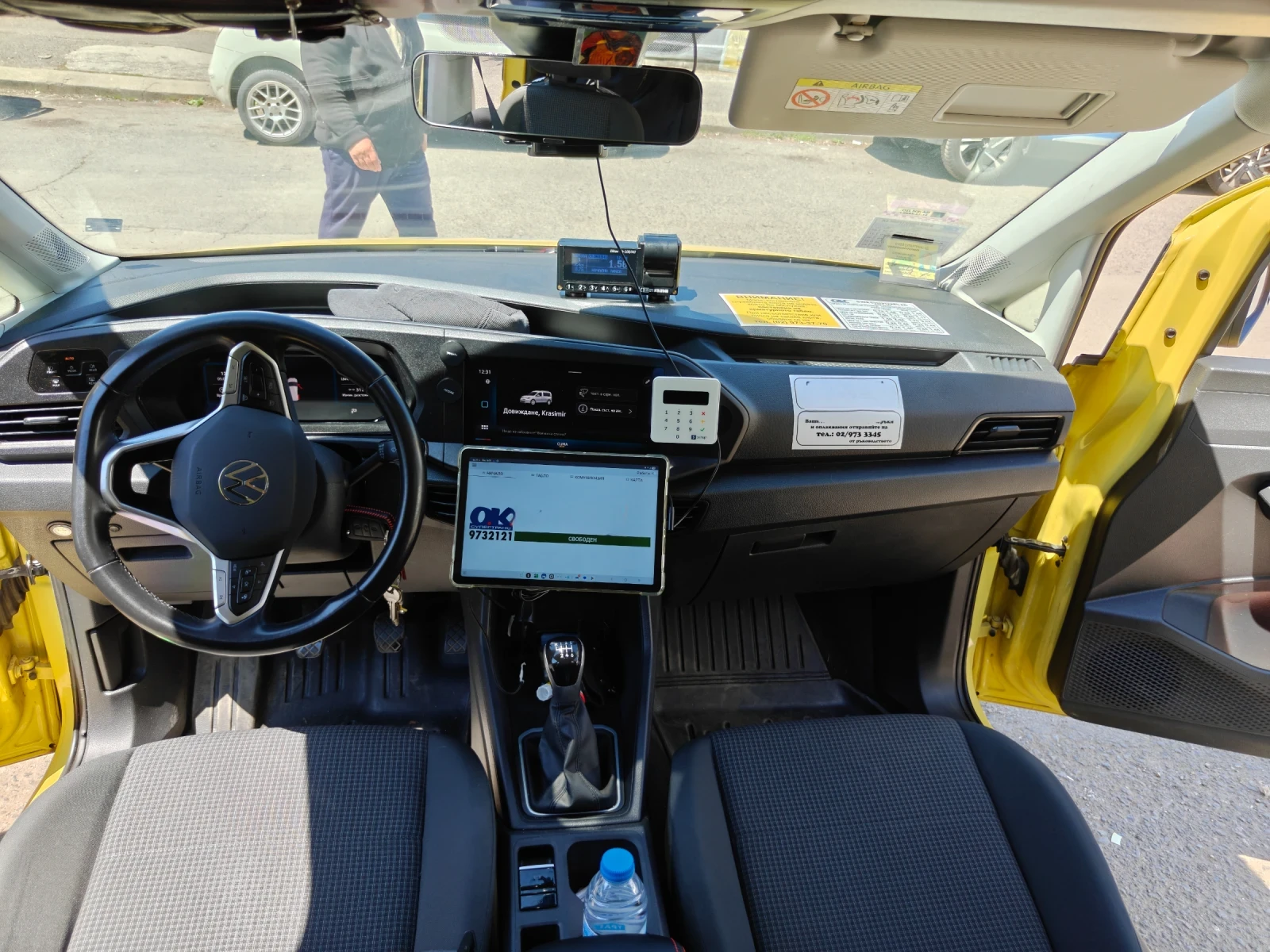 VW Caddy Taxi, снимка 2 - Автомобили и джипове - 54428033
