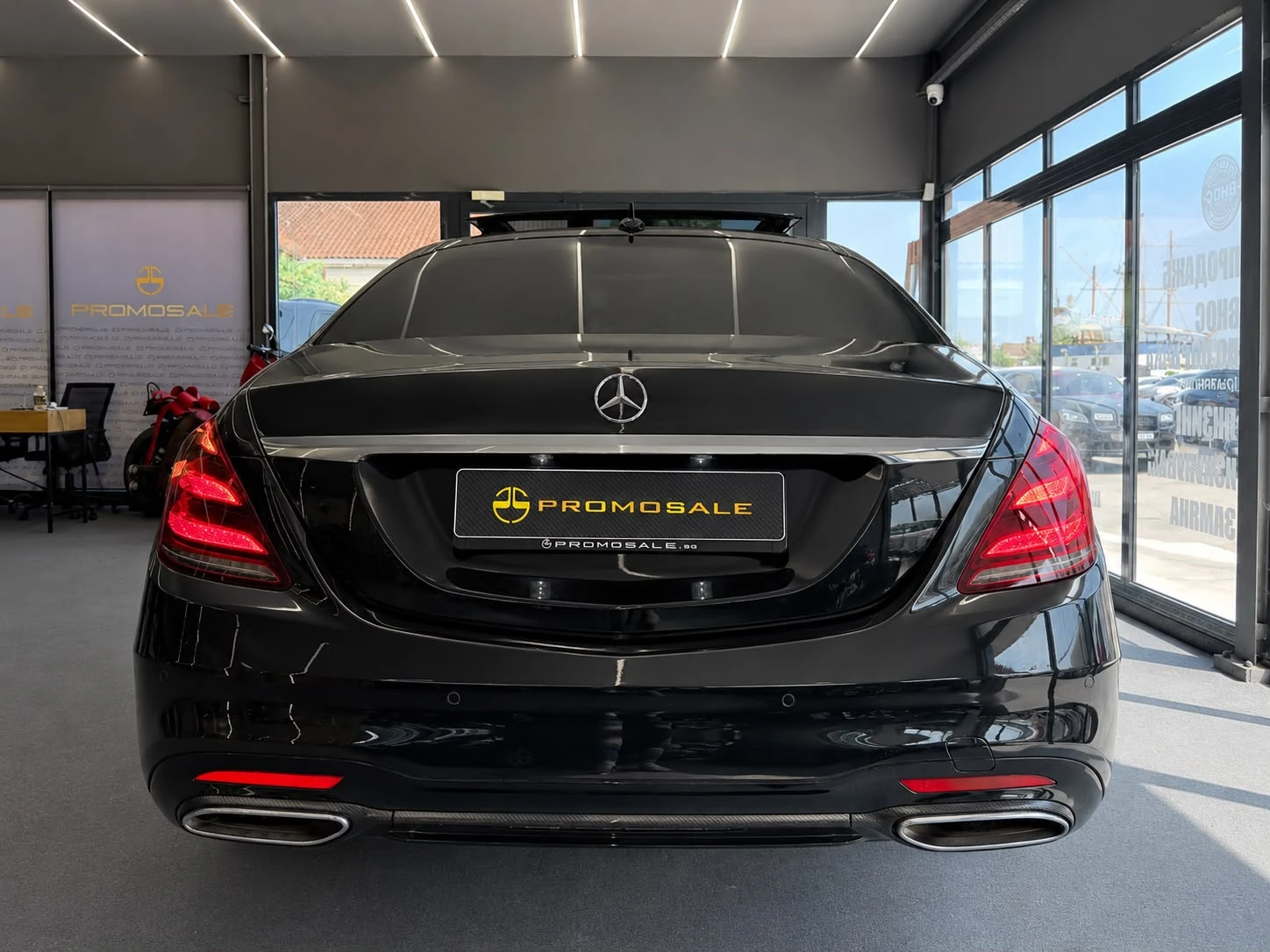 Mercedes-Benz S 350 L* AMG* 4M* Burmester* TV* Pano* Full* ЛИЗИНГ, снимка 5 - Автомобили и джипове - 55543645