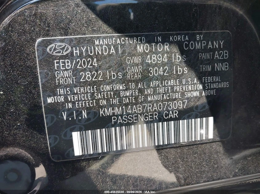 Hyundai Ioniq 6 Se Standard Range, снимка 9 - Автомобили и джипове - 56164135