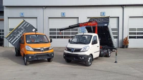Piaggio Porter NP6 - с кран, снимка 4