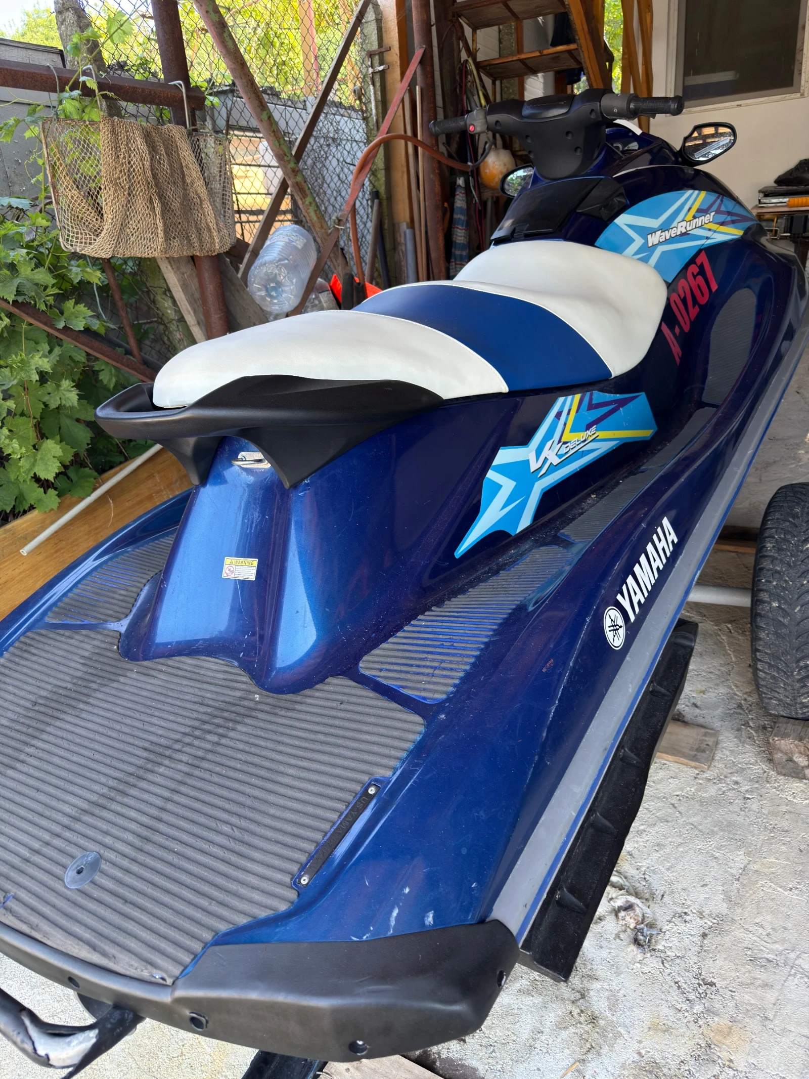 Джет Yamaha VX Deluxe 1100 , снимка 3 - Воден транспорт - 55348941