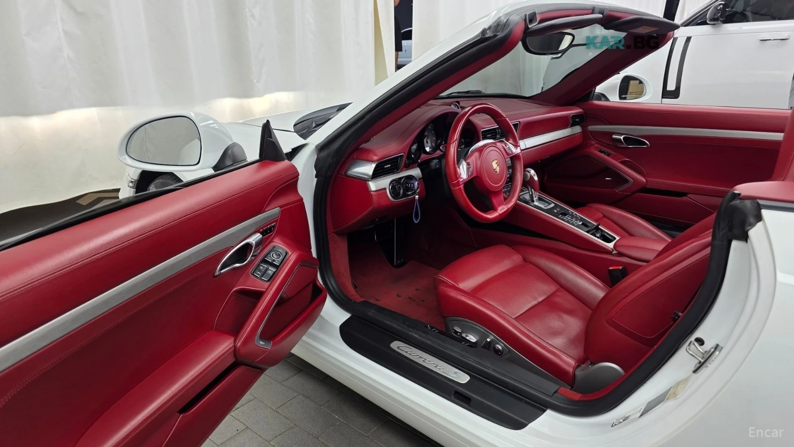 Porsche 911 * Carrera S* CABRIOLET* КОЖА* ПОДГРЕВ* ОБДУХВАНЕ* , снимка 10 - Автомобили и джипове - 54941805