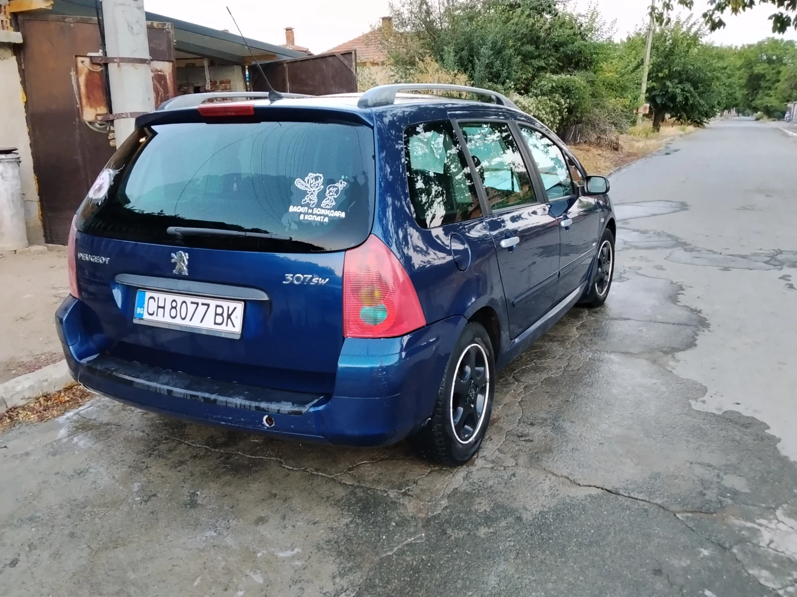 Peugeot 307 2.0HDi 90кс., снимка 4 - Автомобили и джипове - 55685409