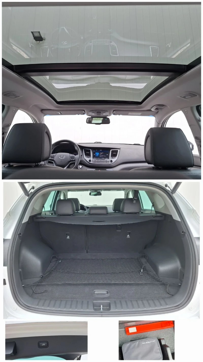 Hyundai Tucson * PREMIUM* 2.0CRDI 185кс4x4  СЕРВИЗНА ИСТОРИЯ, снимка 15 - Автомобили и джипове - 50541300