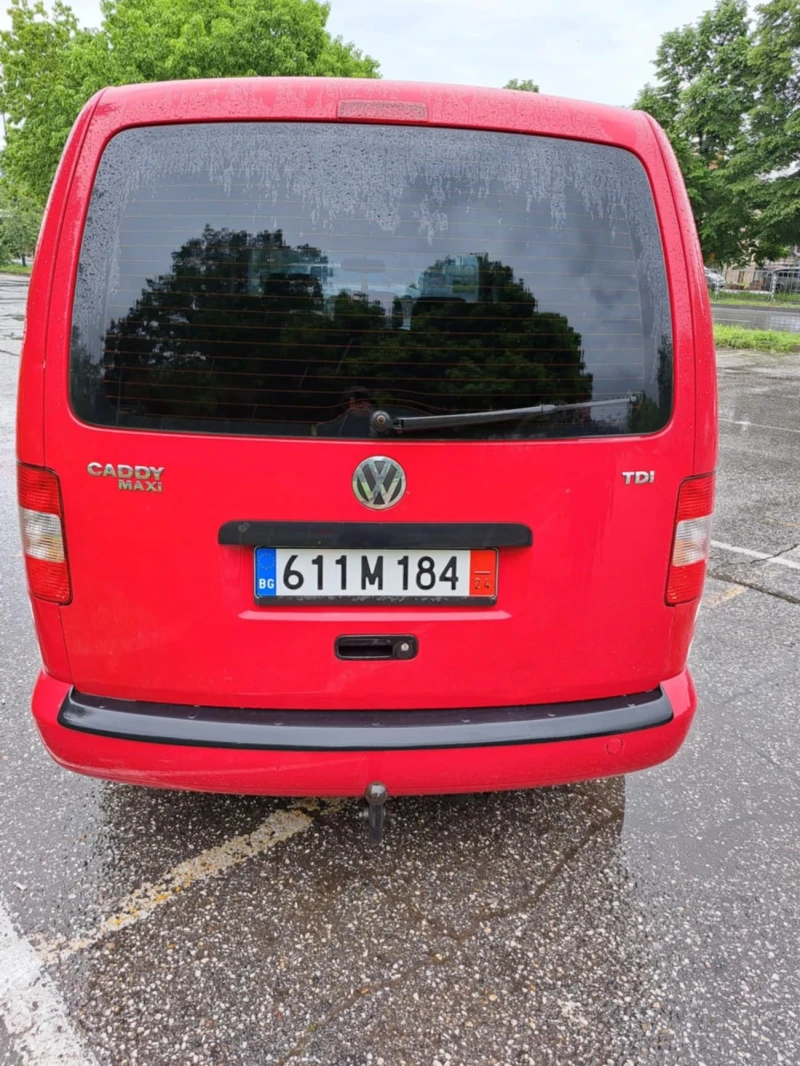 VW Caddy 1.9tdi 105hp 7Местен, снимка 10 - Автомобили и джипове - 48352663