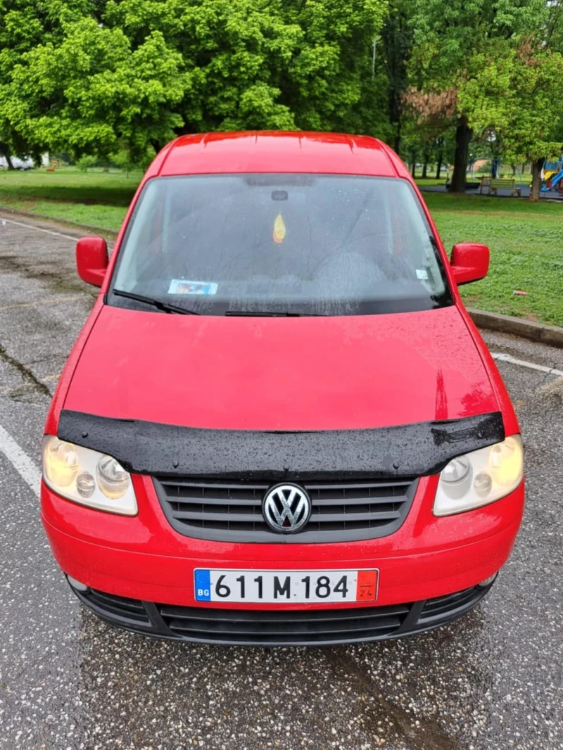 VW Caddy 1.9tdi 105hp 7Местен, снимка 3 - Автомобили и джипове - 48352663