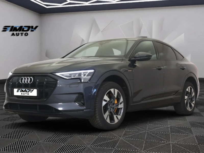 Audi E-Tron 55 SPORTBACK 95KWH QUATTRO 408КС MATRIX ШИБЕДАХ, снимка 3 - Автомобили и джипове - 53521214