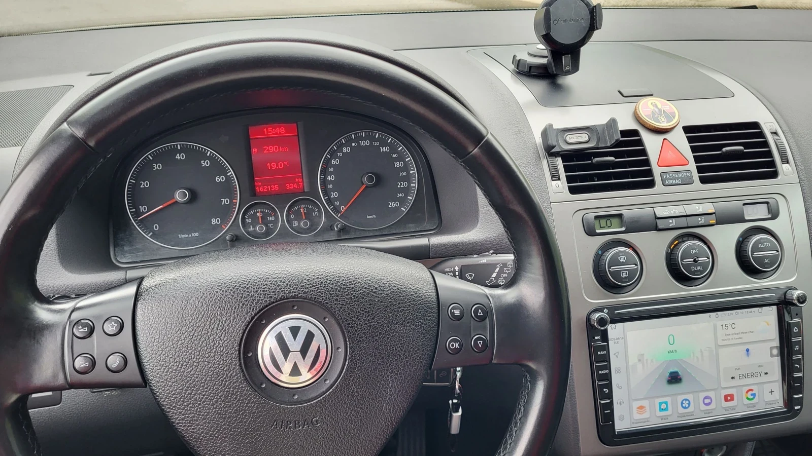 VW Touran 1.6-102 BIFUEL* HIGHLINE* NAVI | Mobile.bg � ����������� 13