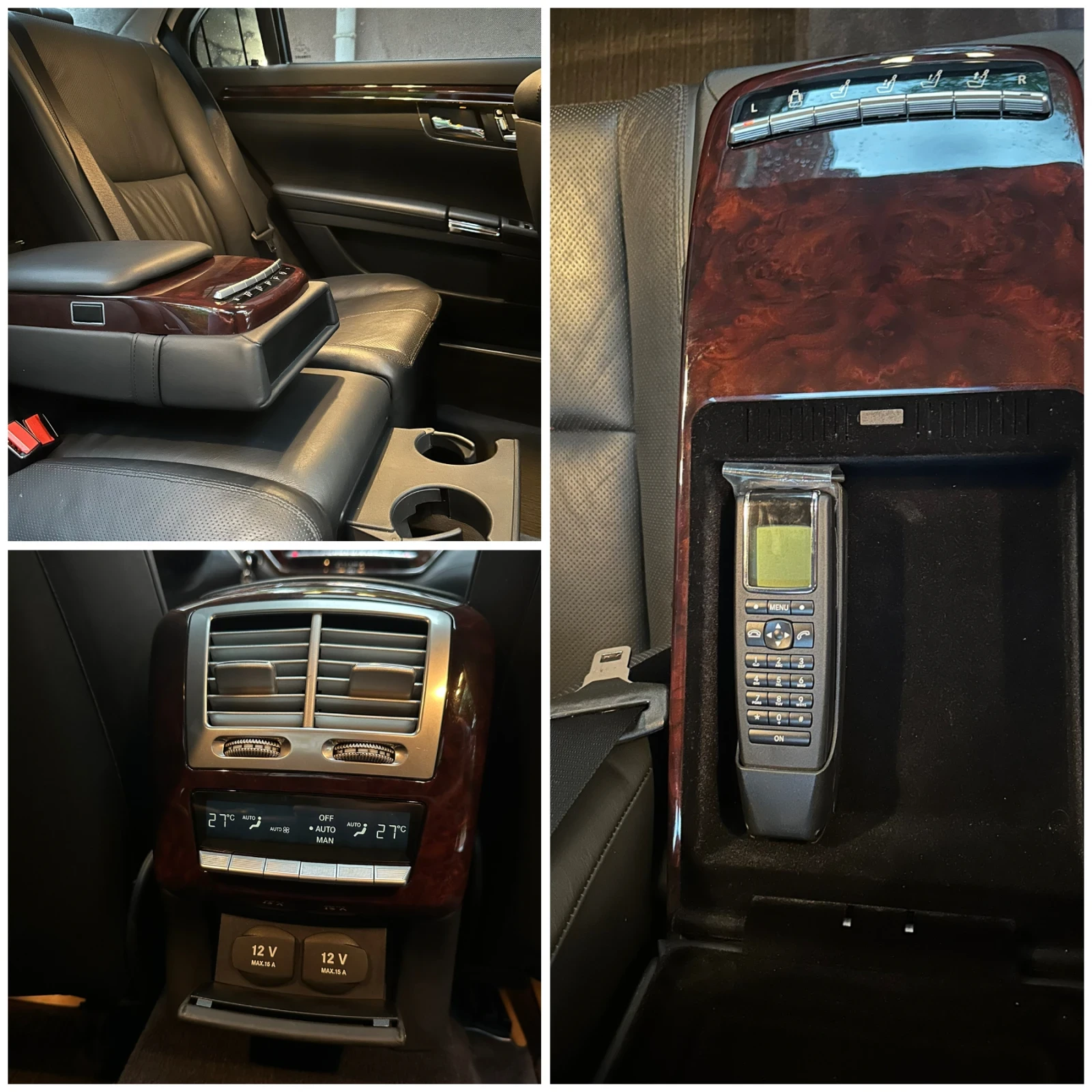 Mercedes-Benz S 500 LONG / 120000 KM / 5.5L V8 388, снимка 6 - Автомобили и джипове - 55242248