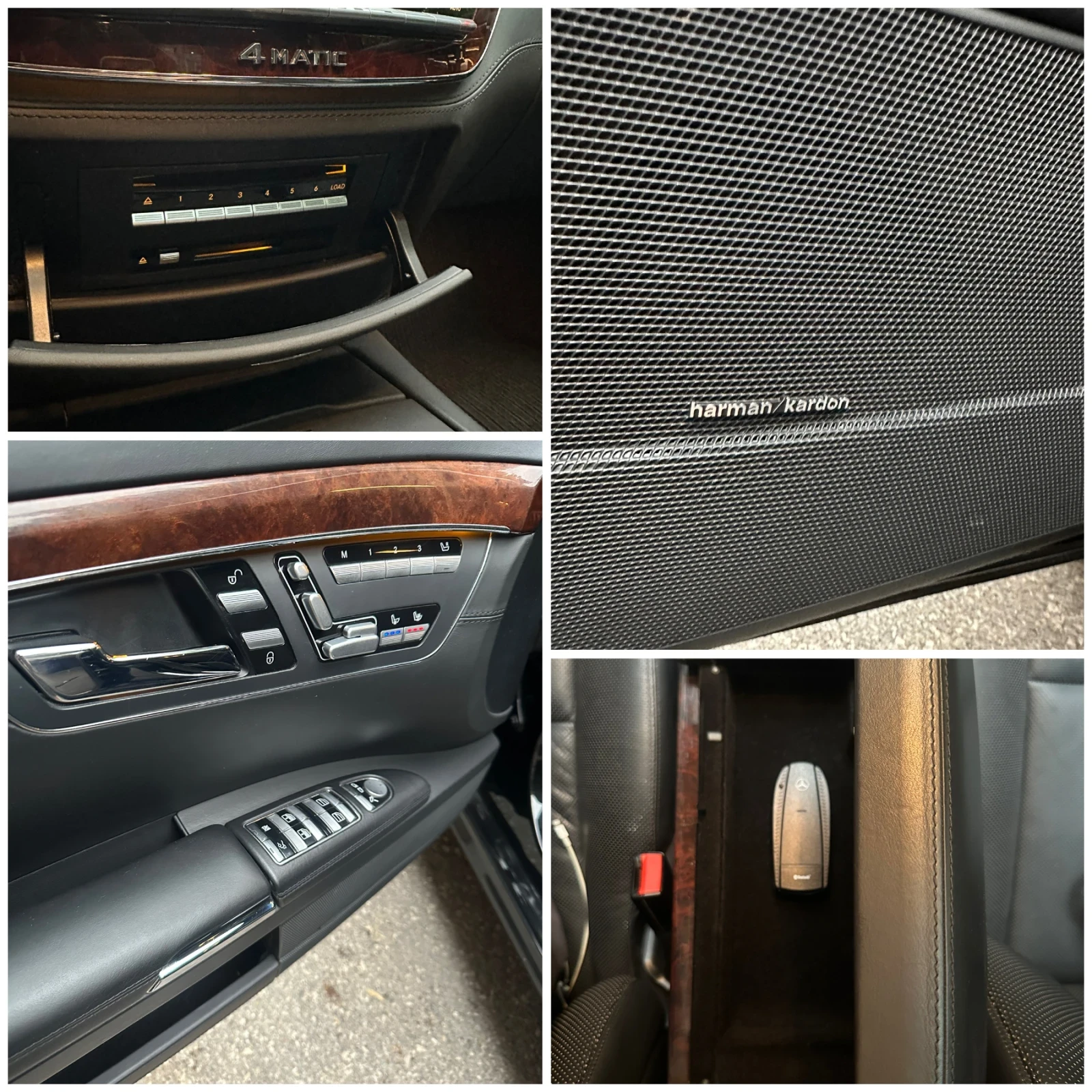 Mercedes-Benz S 500 LONG / 120000 KM / 5.5L V8 388, снимка 4 - Автомобили и джипове - 55242248