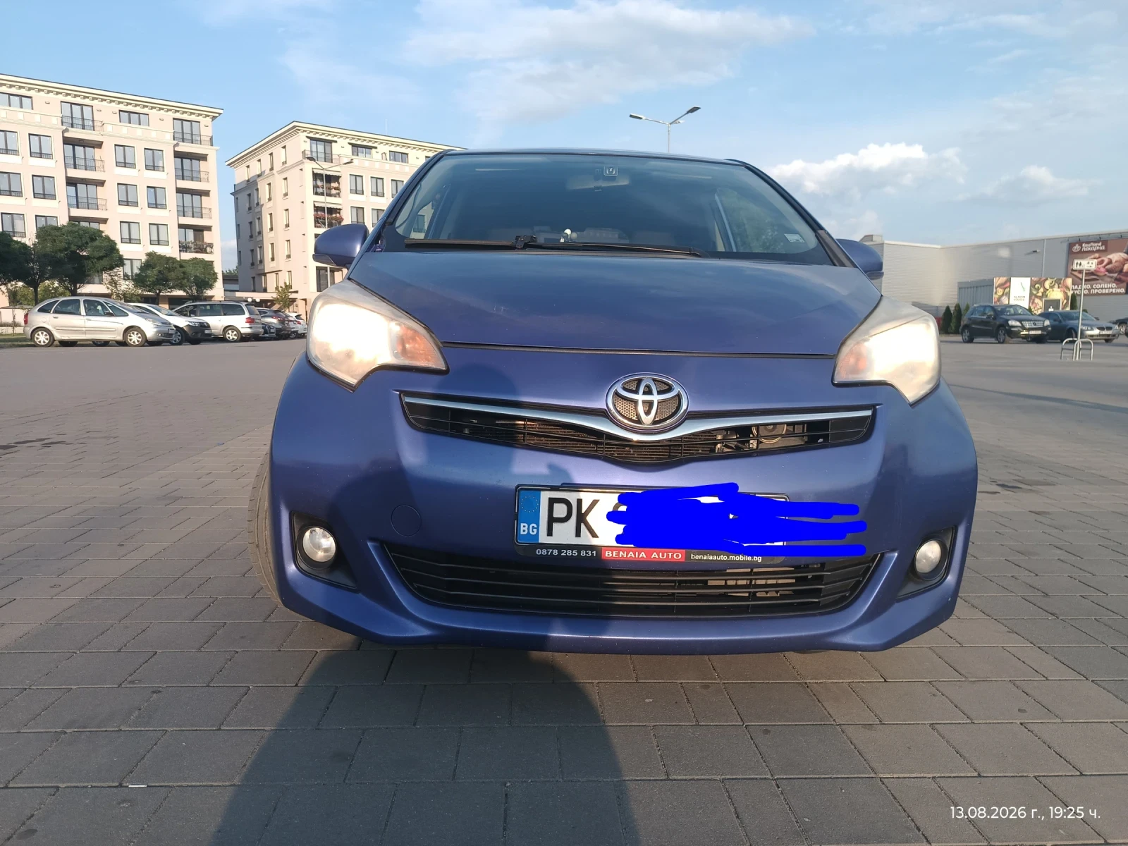 Toyota Verso S 1.4 D4D 90кс. Multimedia 6 скорости, снимка 2 - Автомобили и джипове - 55658571