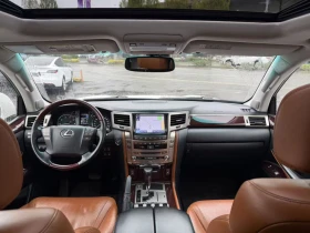 Lexus LX 570 MARK LEV* 3X TV* ПОДГРЕВ* ОБДУХВАНЕ* 6+ 1* ШИБИДАХ, снимка 11