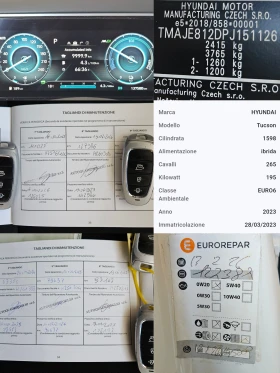 Hyundai Tucson 1.6PHEV/PREMIUM/137580км/4WD AUTO/CARPLAY/ACC/КАМЕ, снимка 12