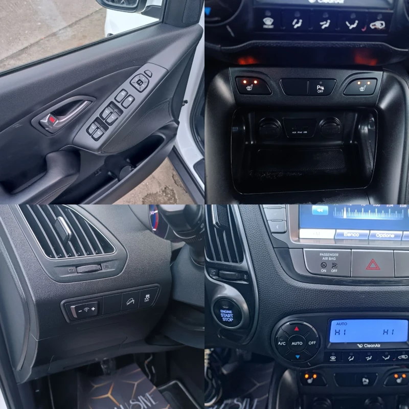 Hyundai IX35 1.7CRDI НАВИГАЦИЯ КОЖА КАМЕРА, снимка 8 - Автомобили и джипове - 48296235