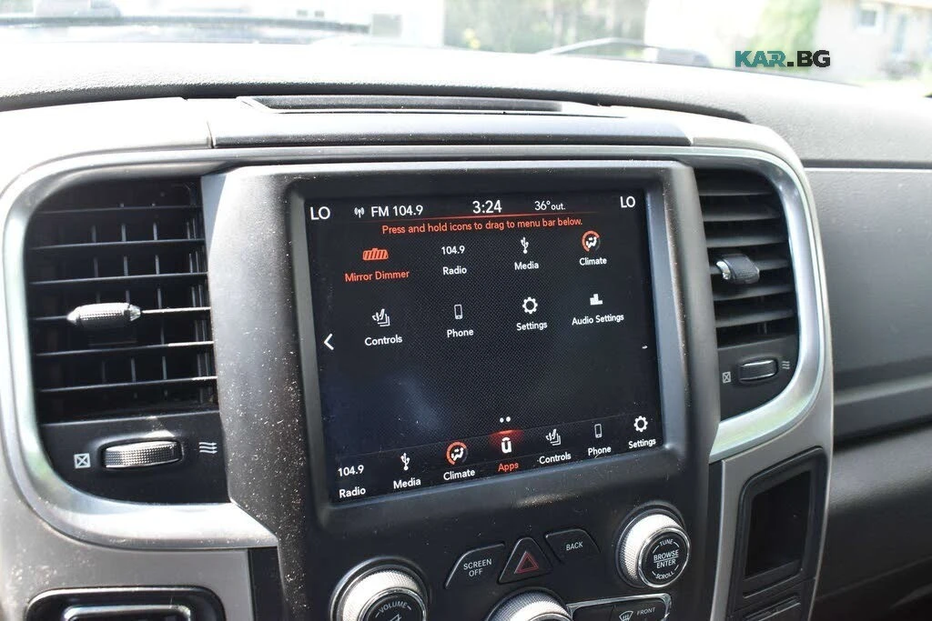 Dodge RAM 1500 Warlock* Crew Cab* АвтоКредит* (ЦЕНА ДО БГ), снимка 15 - Автомобили и джипове - 56227595