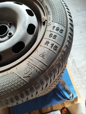 Гуми с джанти Kleber 195/65R15, снимка 1 - Гуми и джанти - 47532146