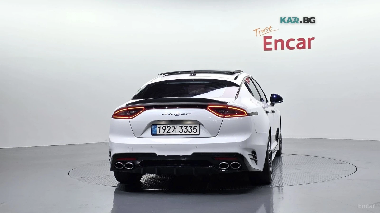 Kia Stinger GT* 3.3* TURBO* DISTRONIC* 360* ПОДГРЕВ* ОБДУХ* , снимка 4 - Автомобили и джипове - 56103628