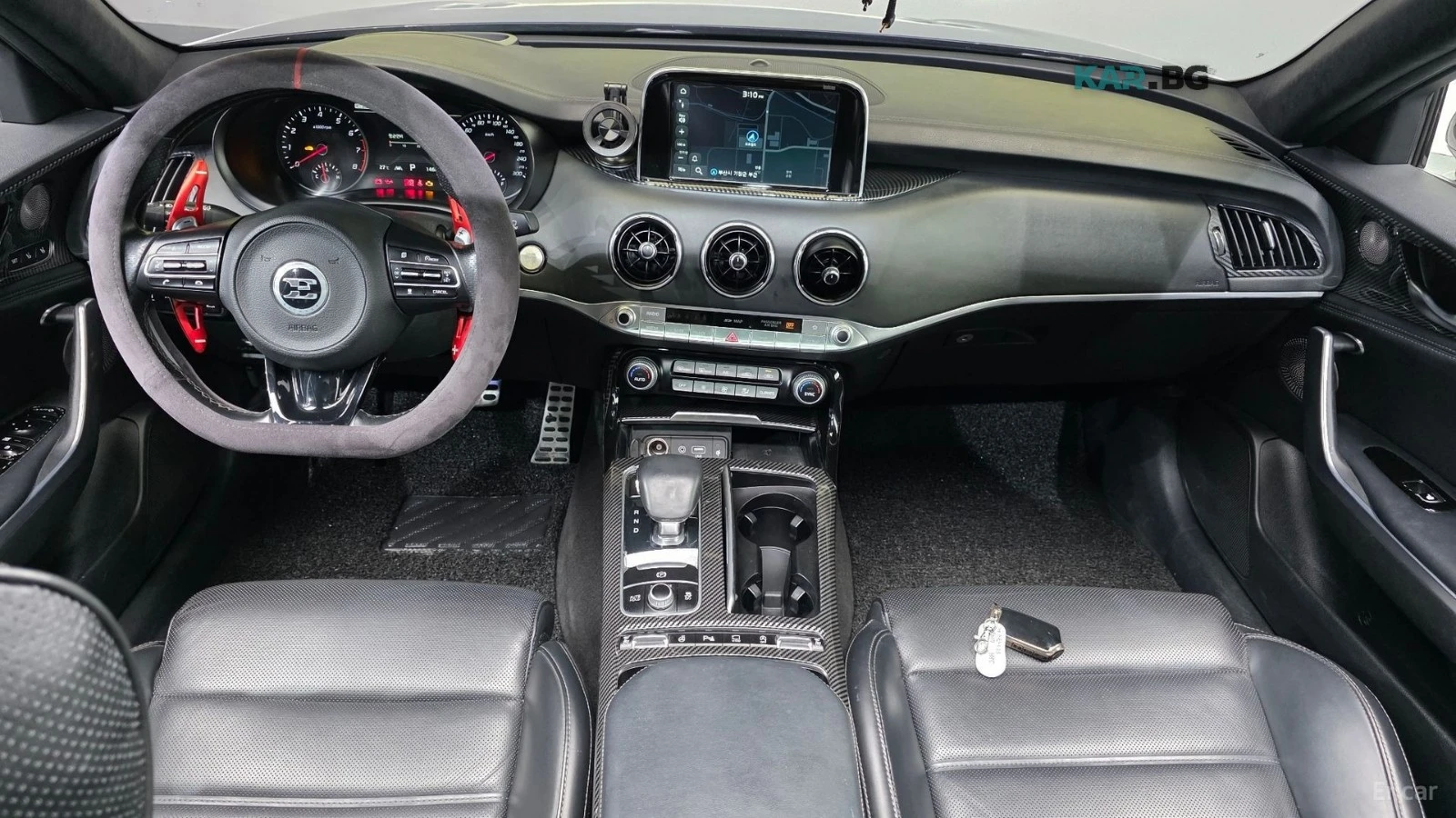 Kia Stinger GT* 3.3* TURBO* DISTRONIC* 360* ПОДГРЕВ* ОБДУХ* , снимка 5 - Автомобили и джипове - 56103628