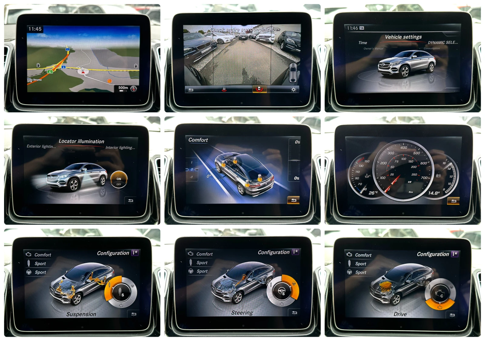 Mercedes-Benz GLE 350 COUPE 3.0D 258HP 4MATIC AMG LED INTELLIGENT | Mobile.bg � ����������� 14