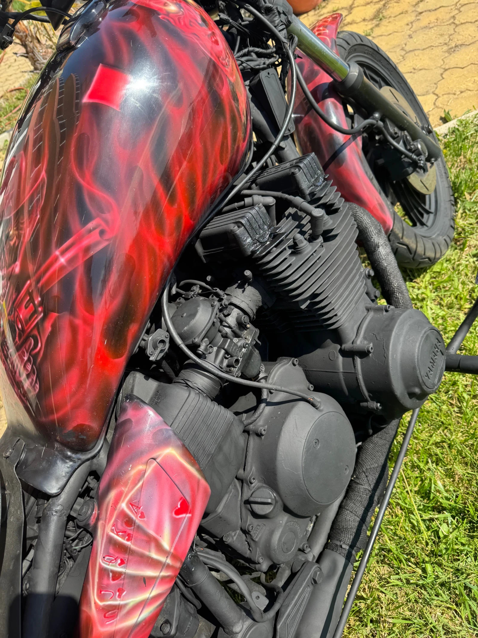 Yamaha Maxim XJ 1100 bobber - изображение 4