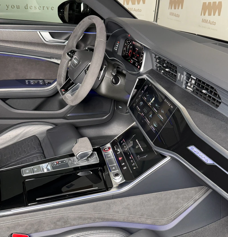 Audi Rs6 Avant* Ceramic* Carbon* HuD* B&O, снимка 10 - Автомобили и джипове - 52153700