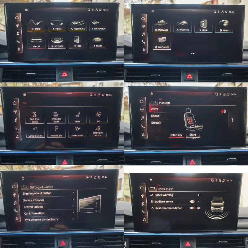 Audi A4 Audi A4AVANT QUATTRO 190кс | S line | Matrix | B&O, снимка 14 - Автомобили и джипове - 53161242