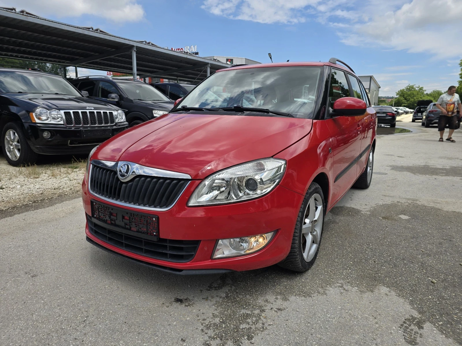 Skoda Fabia 1.2TSI 86к.с Топ състояние 