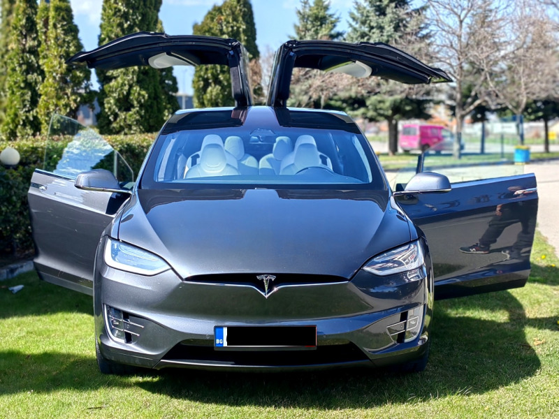 Tesla Model X В гаранция 100D, снимка 1 - Автомобили и джипове - 46091217