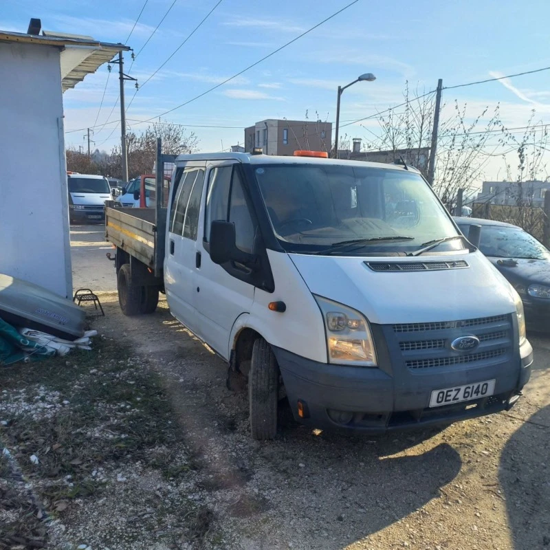 Ford Transit Самосвал 125 КС 2009 двойна каб, снимка 1 - Бусове и автобуси - 47147913