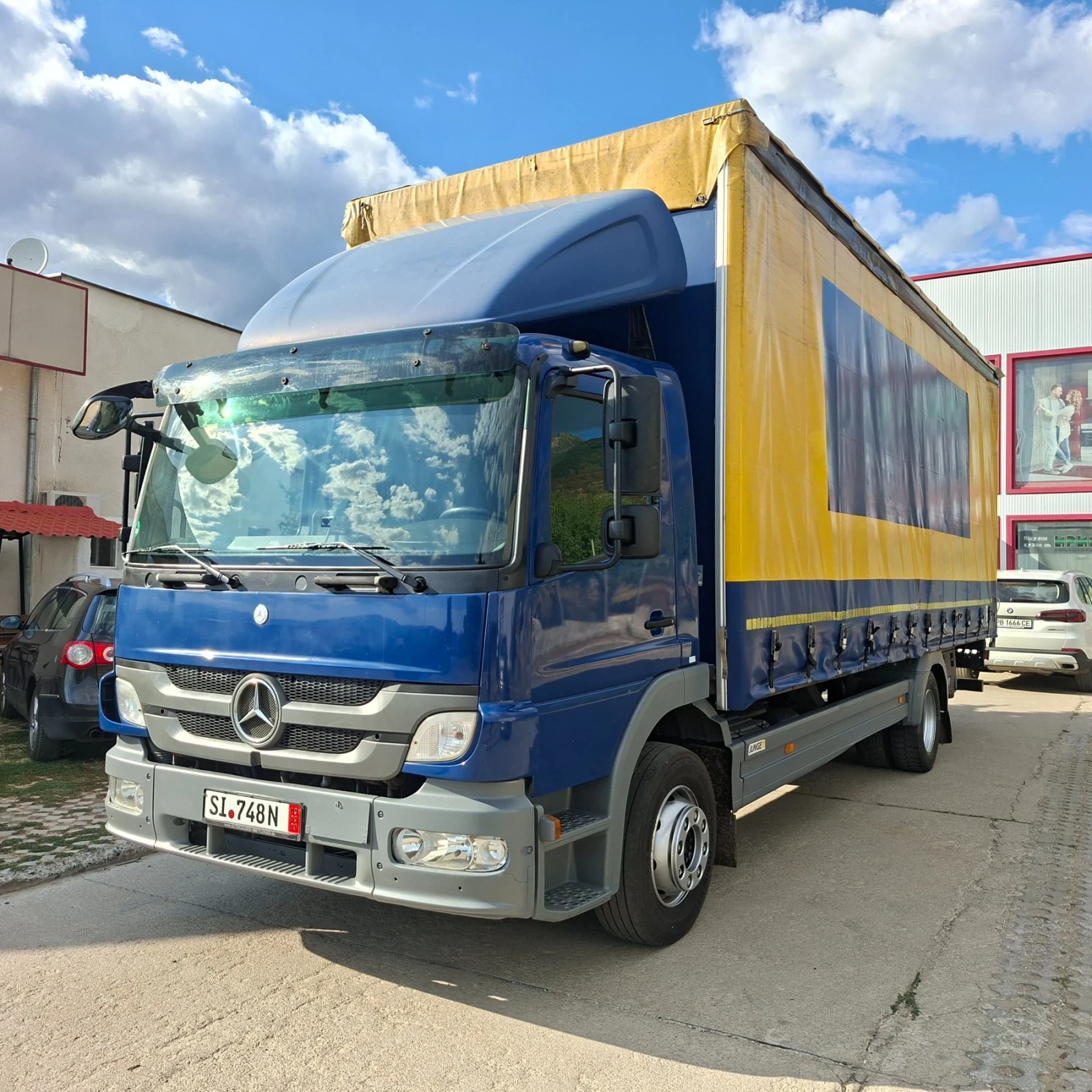 Mercedes-Benz Atego 1224 Klima tempomat bord