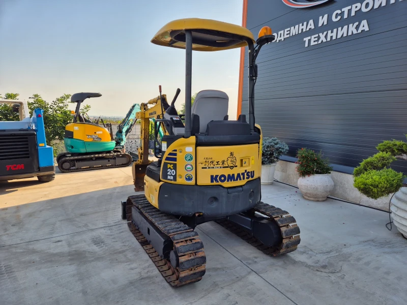 Багер Komatsu PC20MR / ОРИГИНАЛНА БОЯ / ПЕРФЕКТЕН / НАЛИЧЕН !, снимка 2 - Индустриална техника - 51124227