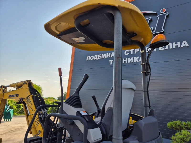 Багер Komatsu PC20MR / ОРИГИНАЛНА БОЯ / ПЕРФЕКТЕН / НАЛИЧЕН !, снимка 11 - Индустриална техника - 51124227