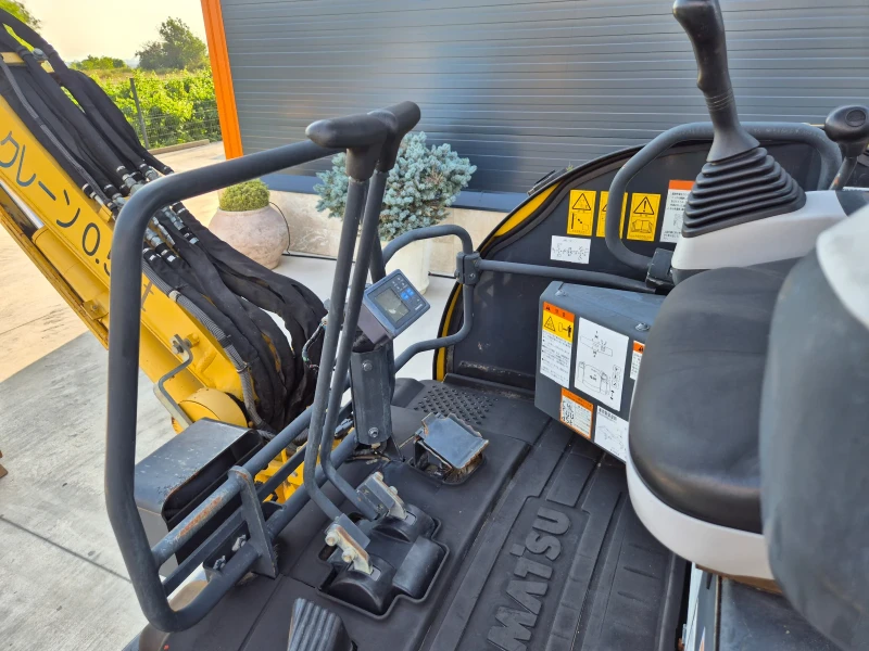 Багер Komatsu PC20MR / ОРИГИНАЛНА БОЯ / ПЕРФЕКТЕН / НАЛИЧЕН !, снимка 9 - Индустриална техника - 51124227