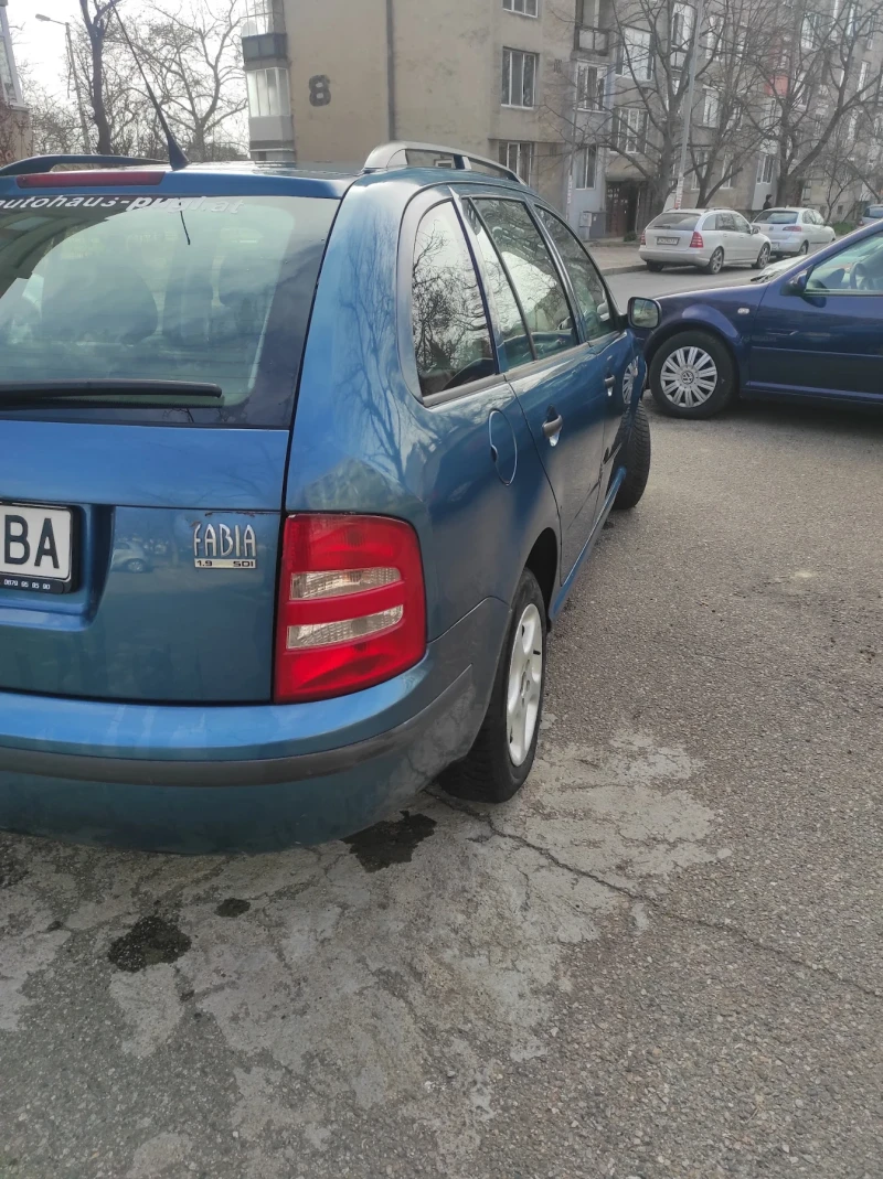 Skoda Fabia 1, 9SDI, снимка 5 - Автомобили и джипове - 52518715