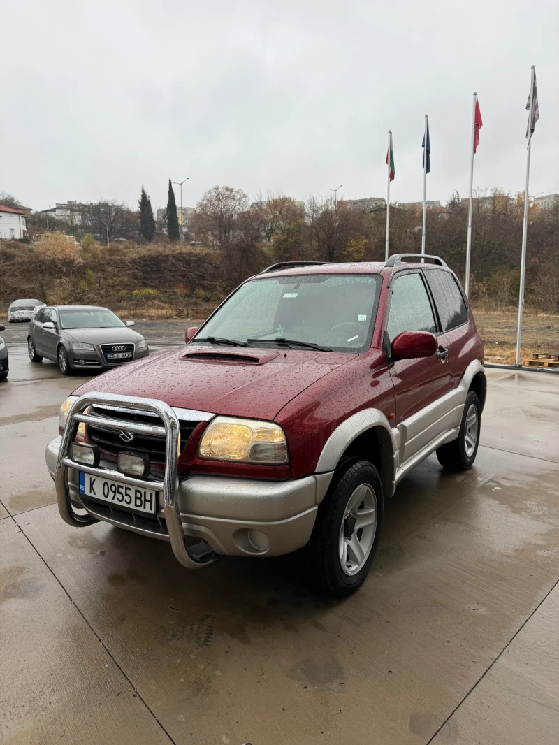 Suzuki Grand vitara 2.0TD ПОВДИГНАТ 5см/КЛИМАТРОНИК/ОБСЛУЖЕН, снимка 2 - Автомобили и джипове - 48057954