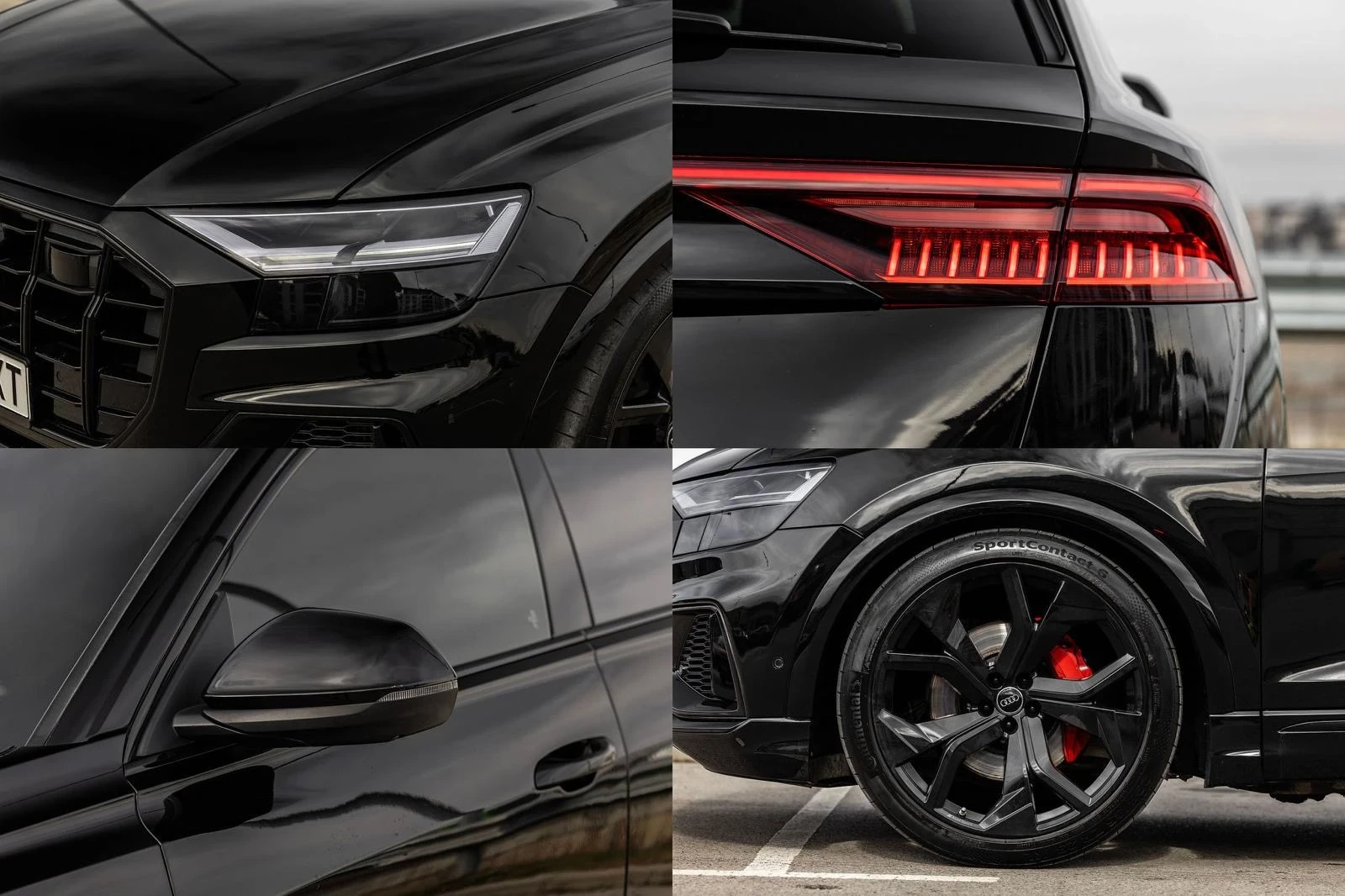 Audi SQ8  shadow black 1 of 1, снимка 17 - Автомобили и джипове - 55166462