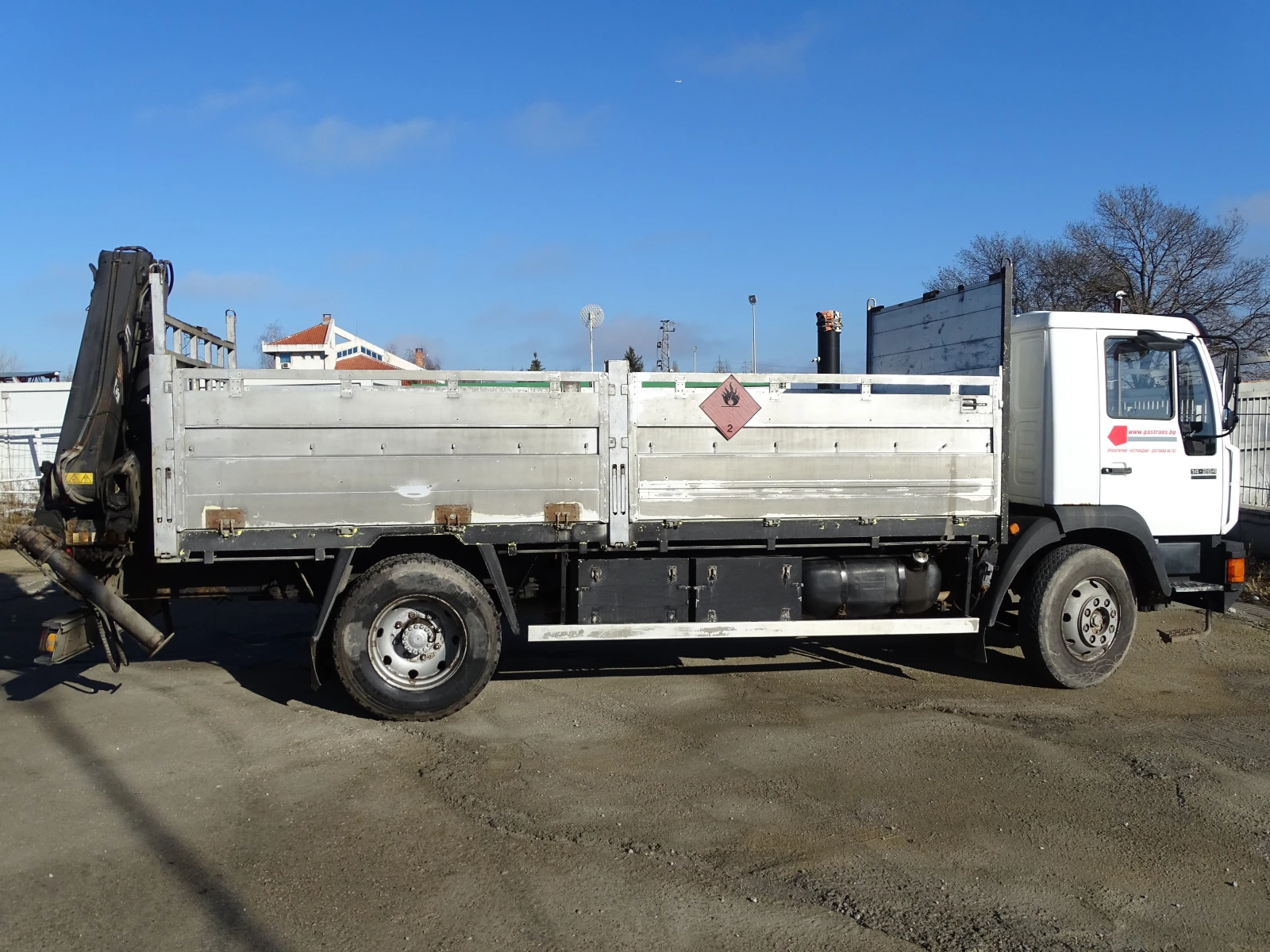 Man 14 264 * БОРДОВИ С КРАН* , снимка 10 - Камиони - 54604700