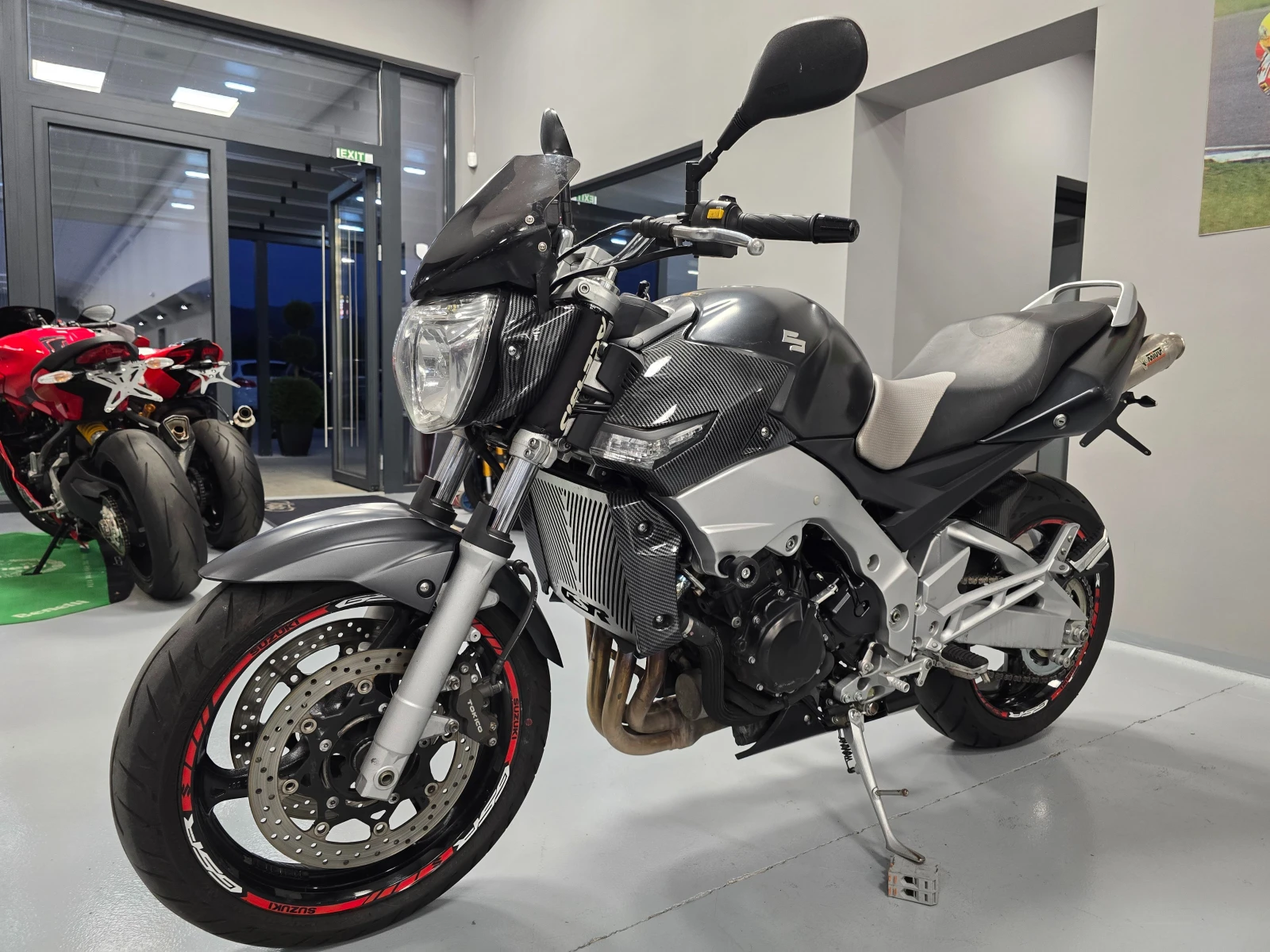 Suzuki Gsr 600ie, MIVV, Carbon, 2008г. - изображение 8