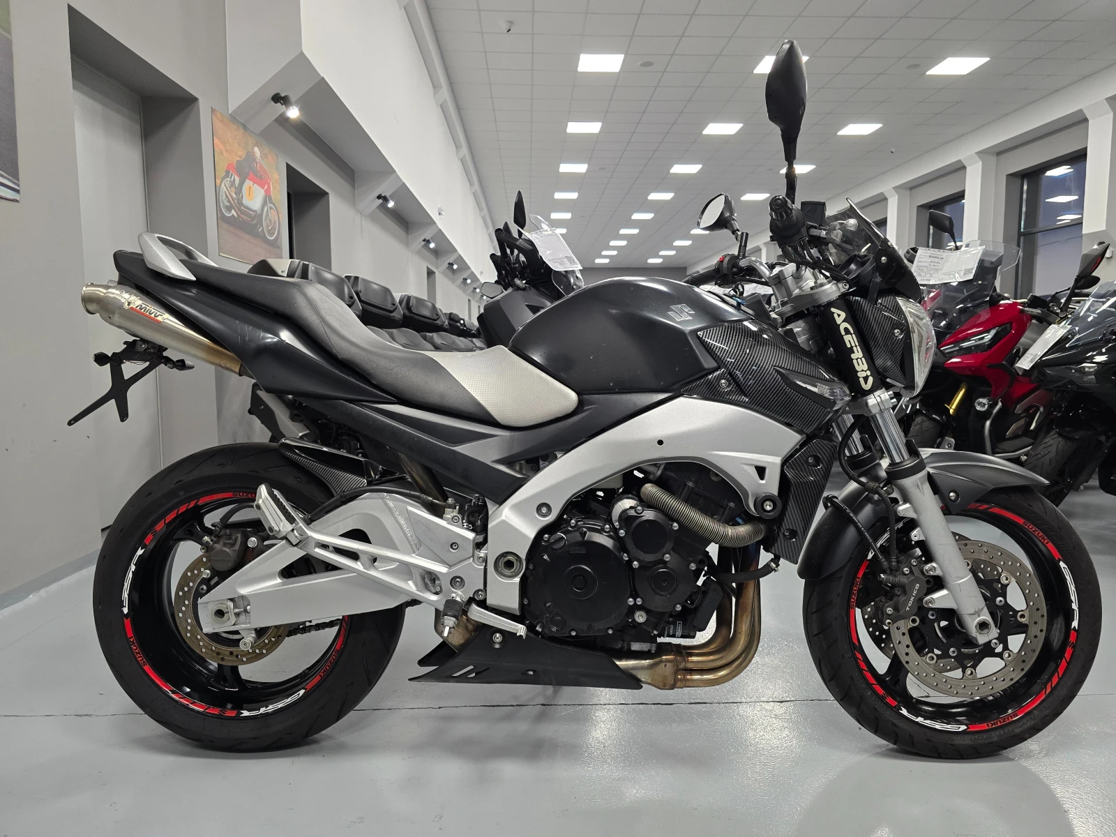 Suzuki Gsr 600ie, MIVV, Carbon, 2008г. - изображение 3