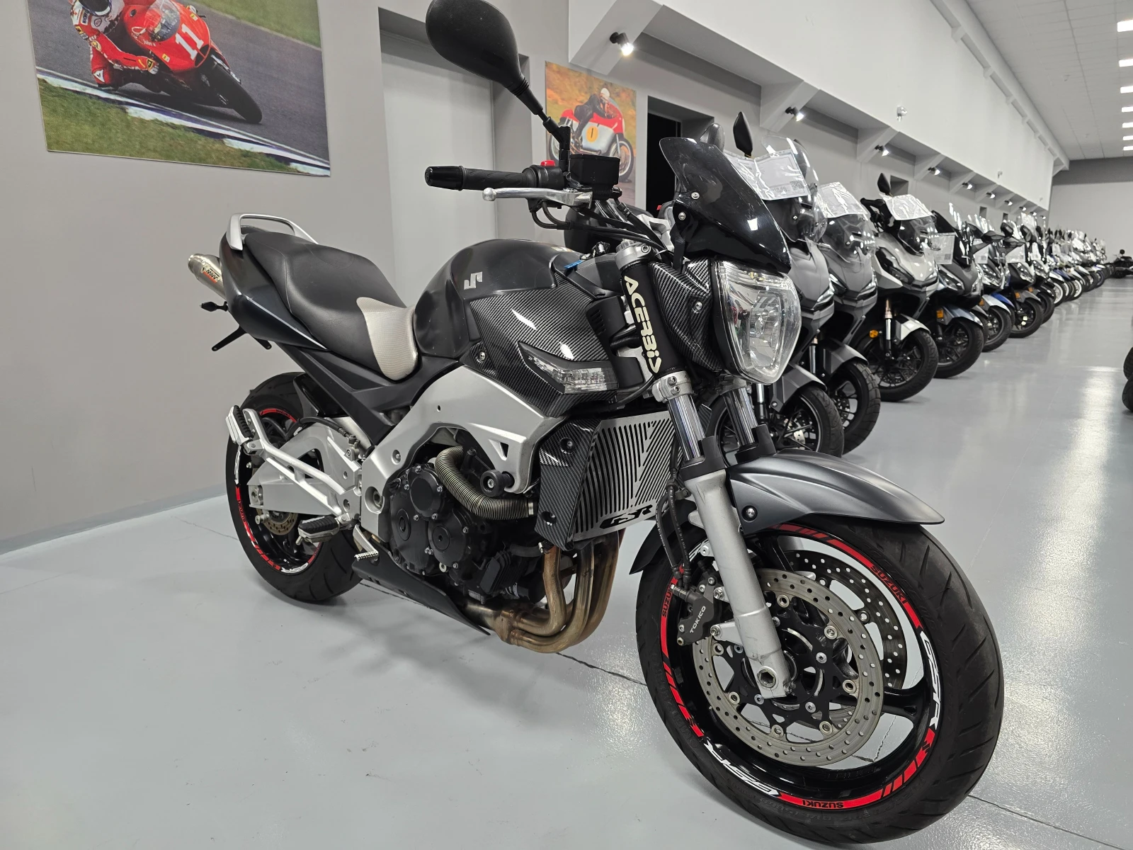 Suzuki Gsr 600ie, MIVV, Carbon, 2008г. - изображение 2