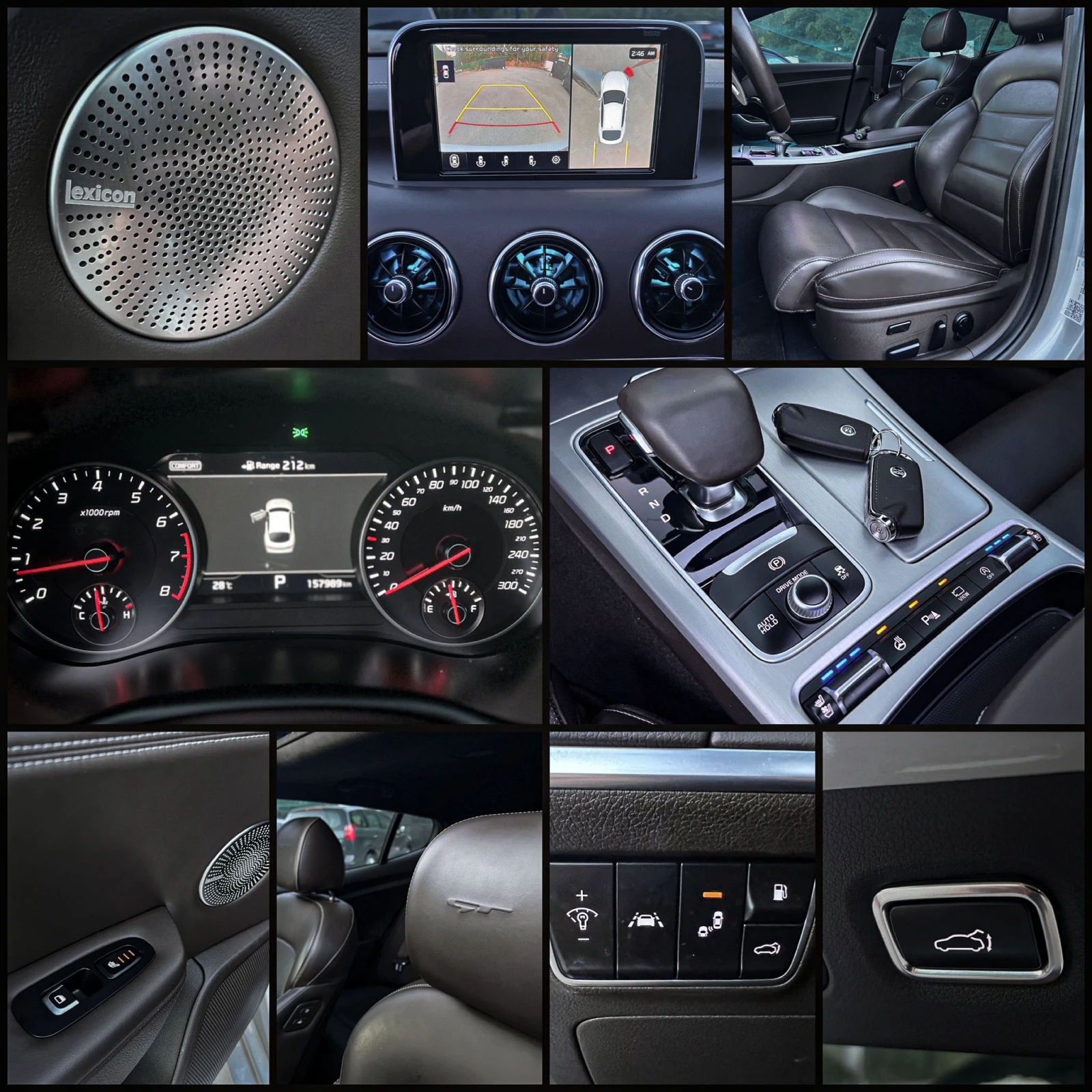 Kia Stinger 3.3 TURBO GT / УНИКАТ !!!, снимка 15 - Автомобили и джипове - 55485622