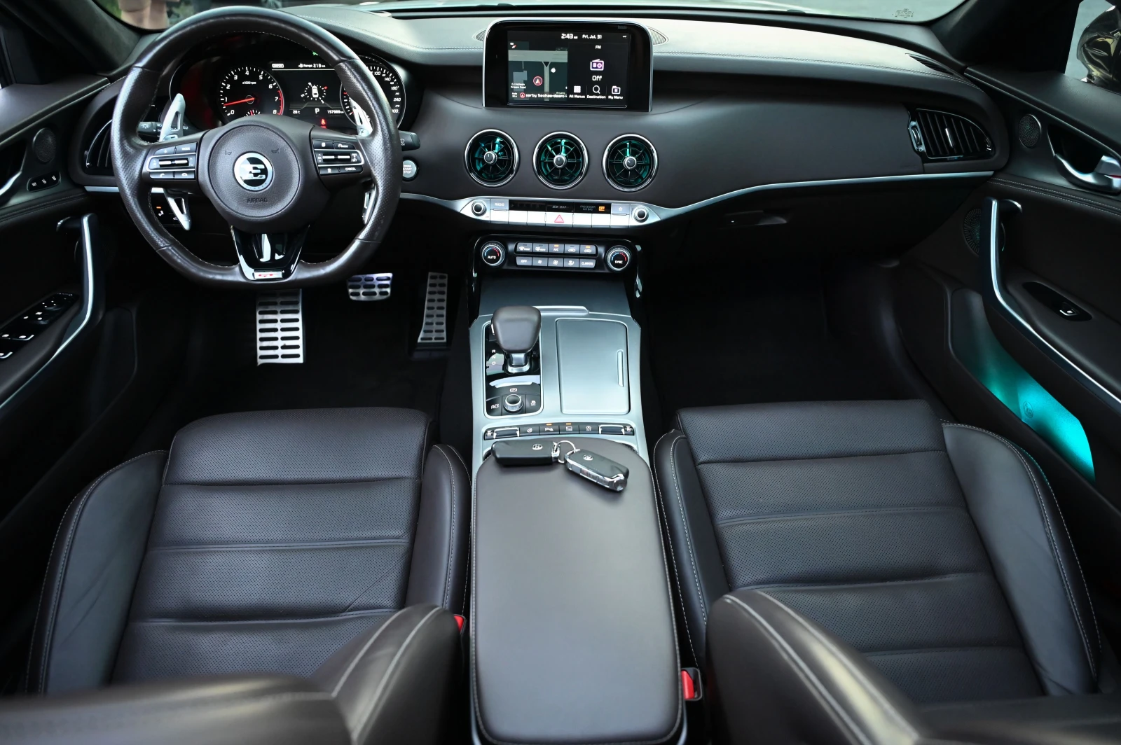Kia Stinger 3.3 TURBO GT / УНИКАТ !!!, снимка 10 - Автомобили и джипове - 55485622