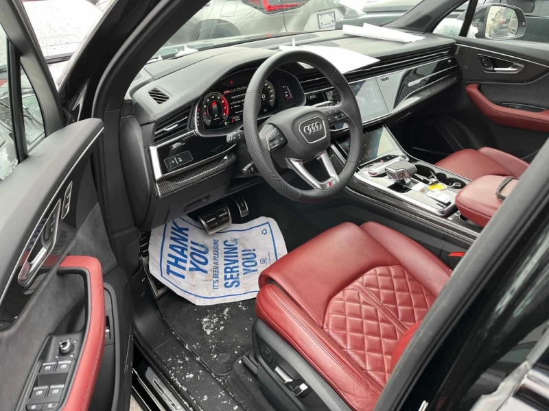 Audi SQ7 * 4.0 TFSI quattro * CARFAX * ЦЕНА ДО БГ, снимка 5 - Автомобили и джипове - 53059885